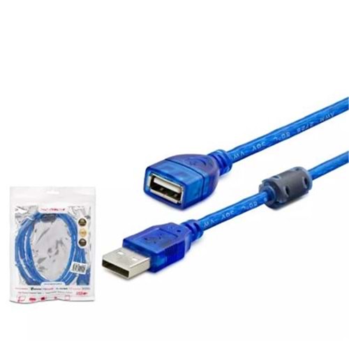 Hadron Hdx7534 1.5M Usb To Usb F Kablo Mavi Transparent