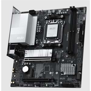 MSI PRO B850M-G DDR5 8200MT/S 1XHDMI 1XDP 2XM.2 USB MATX AM5 (AMD AM5 9000/8000/7000 SERİ İLE UYUMLU) 