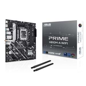 ASUS PRIME H810M-A WIFI DDR5 6400MHZ 1XHDMI 1XDP 2XM.2 USB 3.2 MATX 1851P (INTEL ULTRA PROCESSORS SERIES 2) 