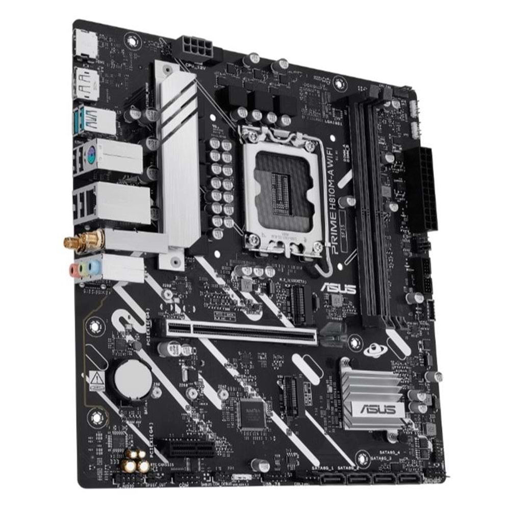 ASUS PRIME H810M-A WIFI DDR5 6400MHZ 1XHDMI 1XDP 2XM.2 USB 3.2 MATX 1851P (INTEL ULTRA PROCESSORS SERIES 2) 