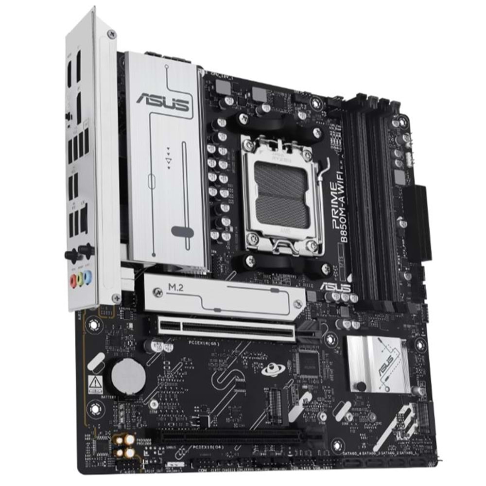 ASUS PRIME B850M-A WIFI DDR5 8000MT/S 1XHDMI 2XDP 3XM.2 USB3.2 MATX AM5 (AMD AM5 9000/8000/7000 SERİLERİ İLE UYUMLU) 