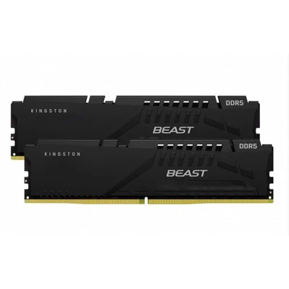32 GB DDR5 5200MHZ KINGSTON BEAST BLACK EXPO 2x16GB CL36 DIMM DT KF552C36BBEK2/32TR 