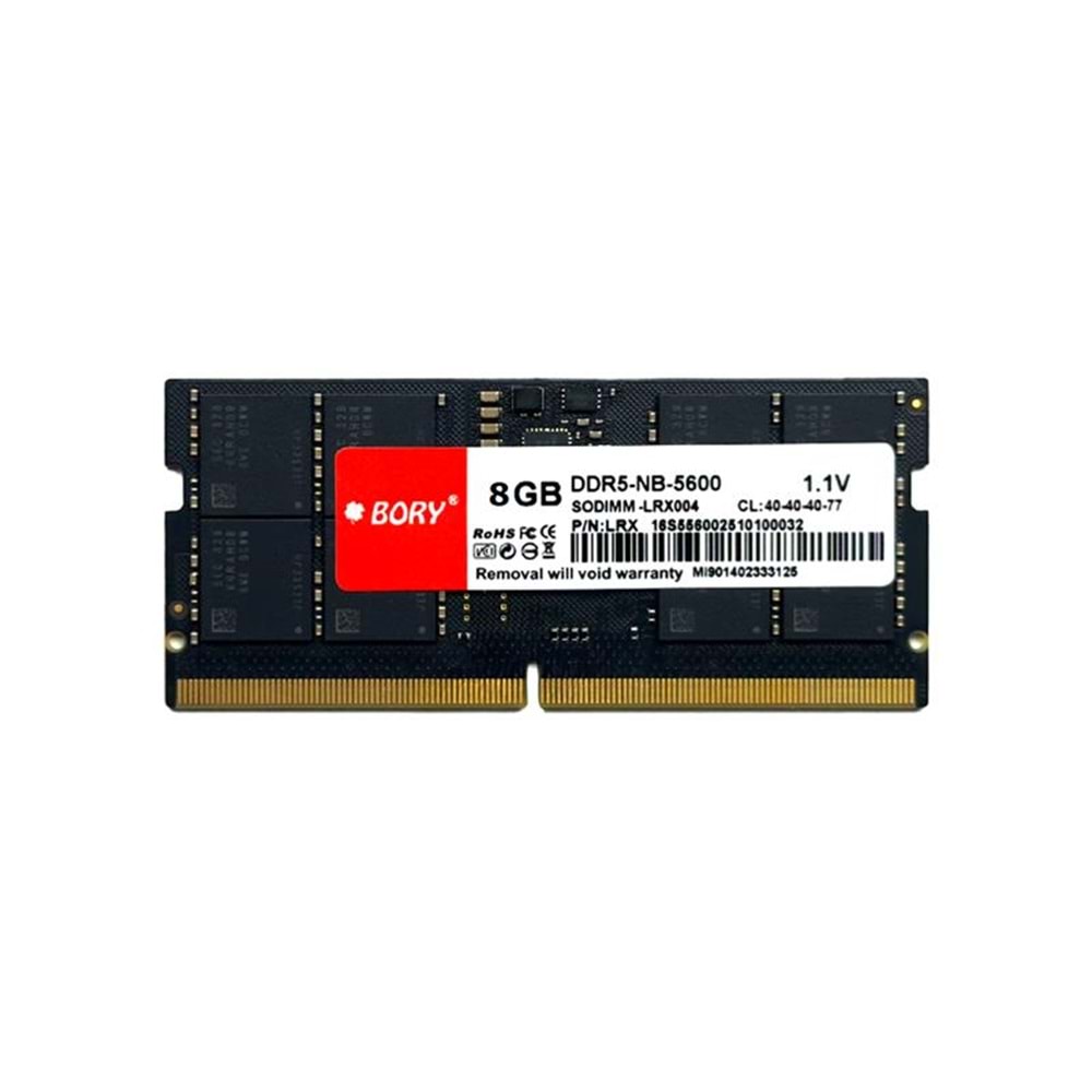 8 GB DDR5 5600MHZ BORY KUTULU NB 