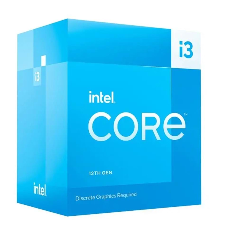 INTEL CORE CI3 13100F 3.4GHZ 12MB 1700P FANLI (BOX) 