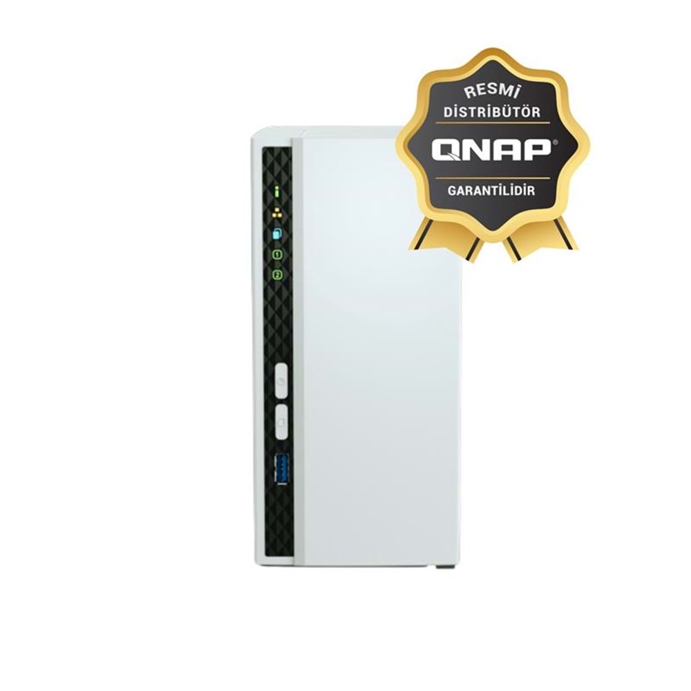 QNAP TS-133-2GB RAM 1 HDD YUVALI TOWER NAS (RESMİ DİSTRİBÜTÖR GARANTİLİ) 