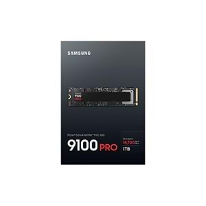 1 TB 9100 PRO SAMSUNG NVME M2 MZ-VAP1T0BW PCIE 14700-13300 MB/S SAMSUNG TR GARANTILI 