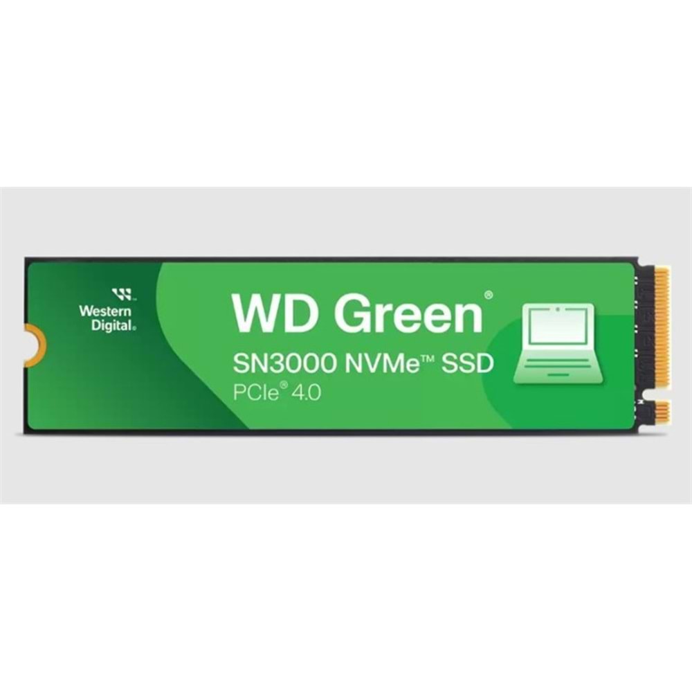 1 TB WD GREEN SN300 PCI-4.0 5000MB/S 4200MB/S M2 SSD WDS100T4G0E 