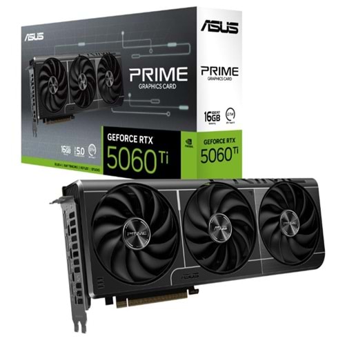 ASUS GEFORCE PRIME-RTX5060TI-16G 16GB GDDR7 128BIT 1XHDMI 3XDP EKRAN KARTI 
