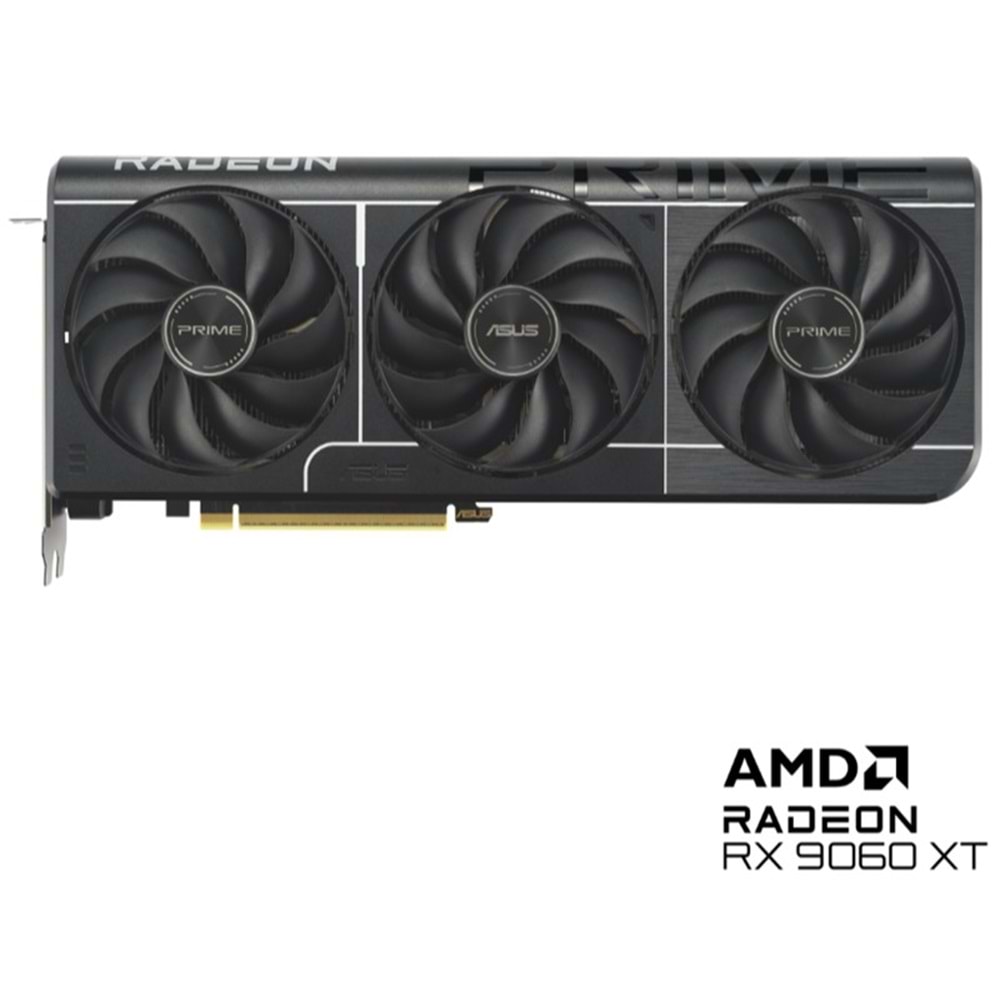 ASUS GEFORCE PRIME-RX9060XT-O8G 8GB GDDDR6 128BIT 1XHDMI 2XDP EKRAN KARTI 