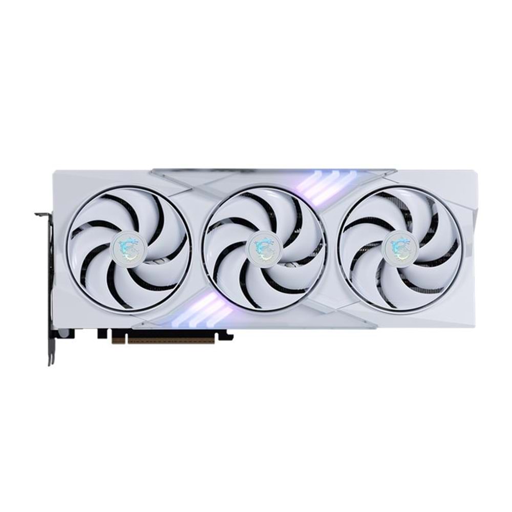 MSI GEFORCE RTX5080 16G GAMING TRIO OC WHITE 16GB GDDR7 256BIT 1XHDMI 3XDP EKRAN KARTI 