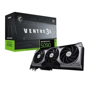 MSI GEFORCE RTX5090 32G VENTUS 3X OC 32GB GDDR7 512BIT 1XHDMI 3XDP EKRAN KARTI 
