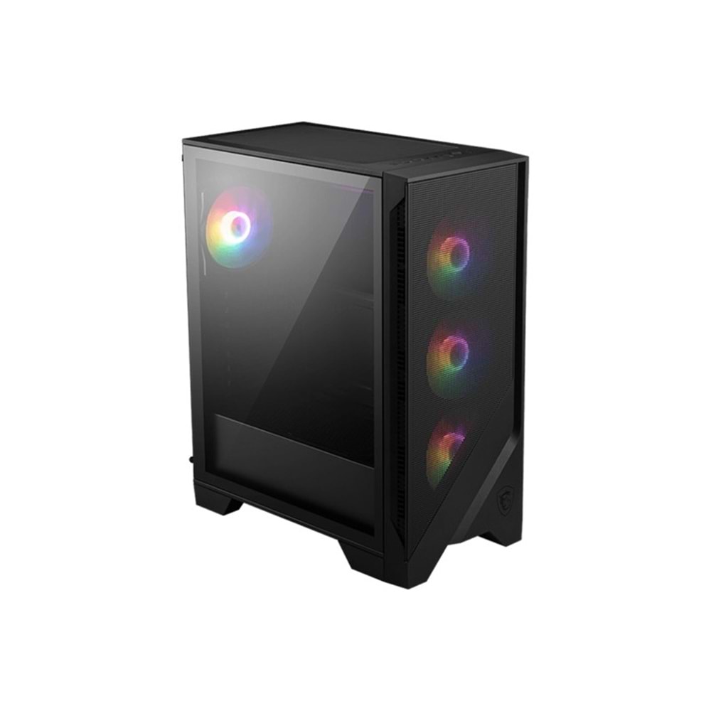 MSI MAG FORGE 121A B75 PCIE5 750W BRONZE TEMPERLİ CAM 4 X120MM AUTO RGB FAN ATX GAMING BİLGİSAYAR KASA 