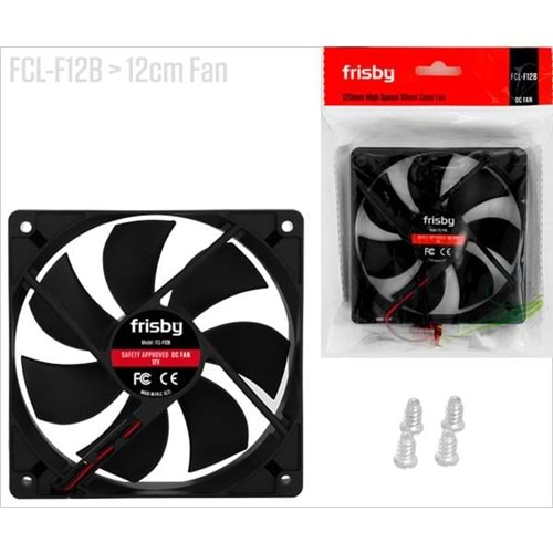 FRISBY FCL-F12B 120MM KASA FANI 
