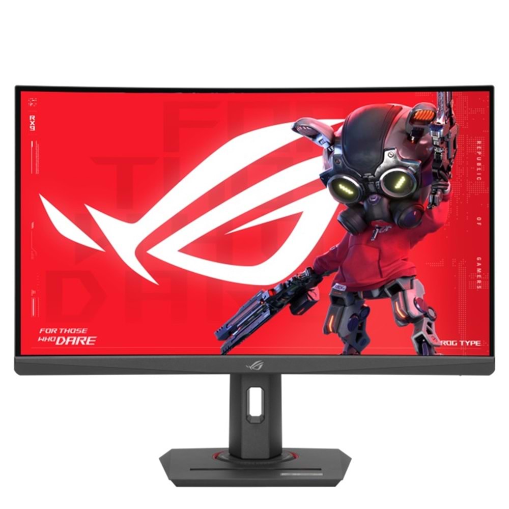 27 ASUS ROG STRIX XG27WCS VA 1MS 180MHZ 1XHDMI 1XDP USB-C 2K 2560X1440 YÜKSEKLİK AYARI CURVED PIVOT VESA SİYAH 