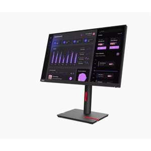 23.8 LENOVO T24I-30 THINKVISION 63CFMATXTK 4MS 60HZ HDMI+VGA+DP PIVOT MONITOR 