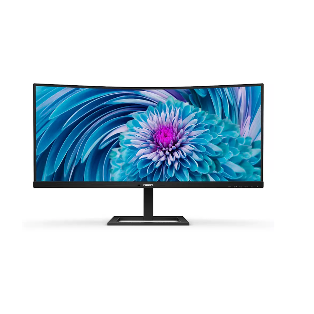 34 PHILIPS 346E2CUAE/00 4MS 100MHZ 1XHDMI 1XDP WQHD USB-C HOPARLÖR YÜKSEKLİK AYARI CURVED VESA SİYAH 