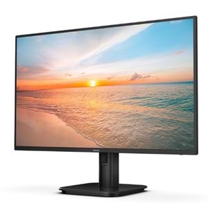 23.8 PHILIPS 24E1N1100A/00 IPS 1MS 120MHZ 1XVGA 1XHDMI FHD 1920X1080 HOPARLÖR FLICKER-FREE VESA SİYAH 