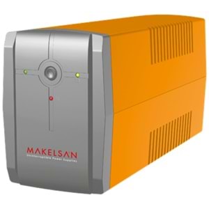 MAKELSAN LION 850VA 1F/1F (1X9AH) 5/10DK LINE INTERAKTIF UPS 
