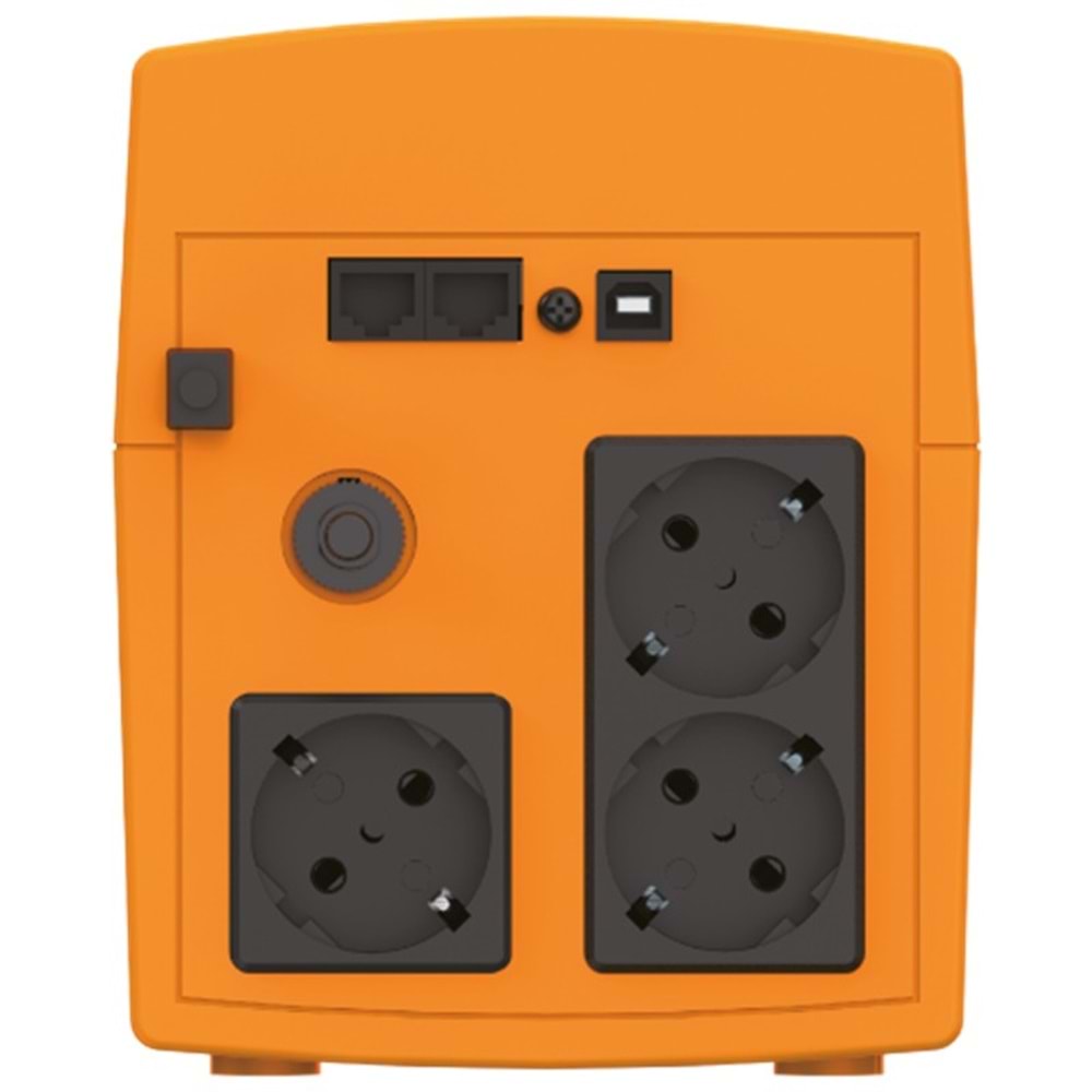 MAKELSAN LION 1500VA 1F/1F (2X9AH) 5/10DK LINE INTERAKTIF UPS 