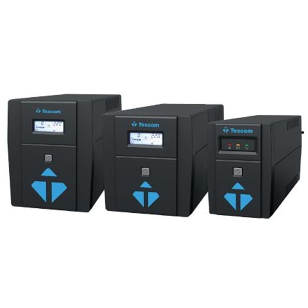 TESCOM LEOAP 600VA 1F/1F (1X7AH) 5/10DK LINE INTERAKTIF UPS 