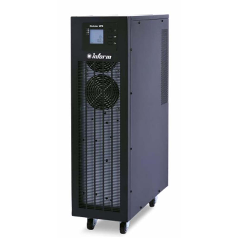 INFORM DSP EVO 10KVA 1F/1F (16X9AH) 6/12DK LCD ONLINE UPS 