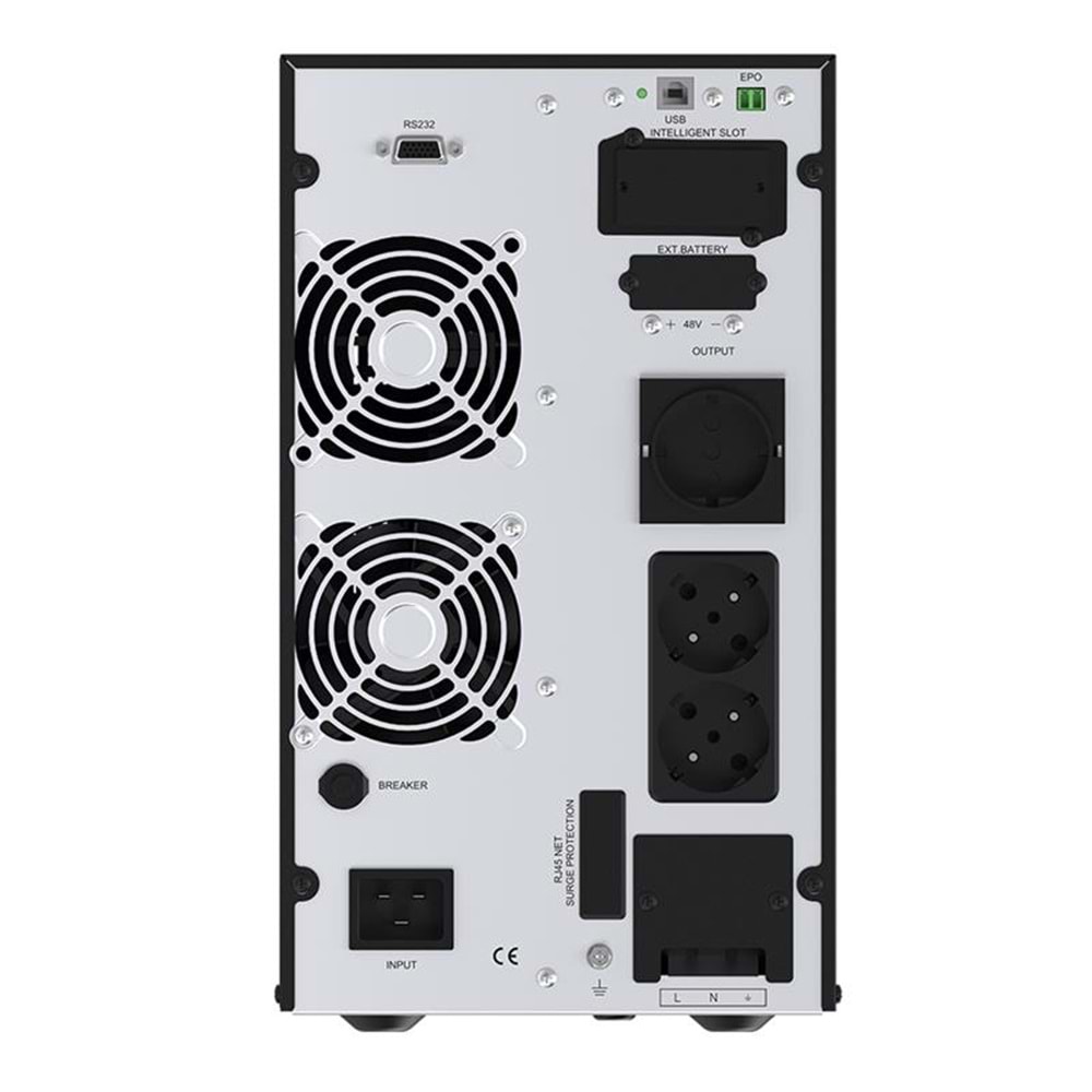 TESCOM NEOLINE 3KVA 1F/1F (6X7AH) 4/8DK LCD ONLINE UPS 