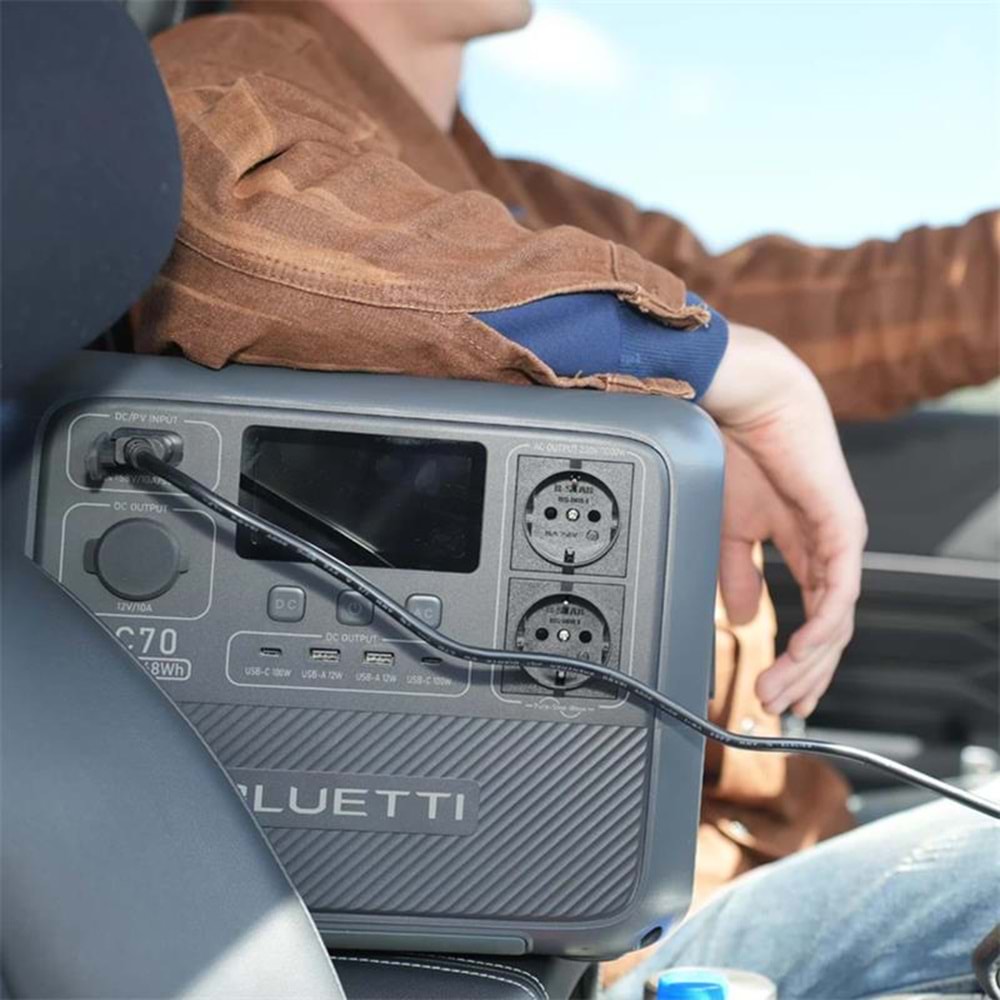 BLUETTI AC70P 1000W 768WH TAŞINABİLİR GÜÇ İSTASYONU 