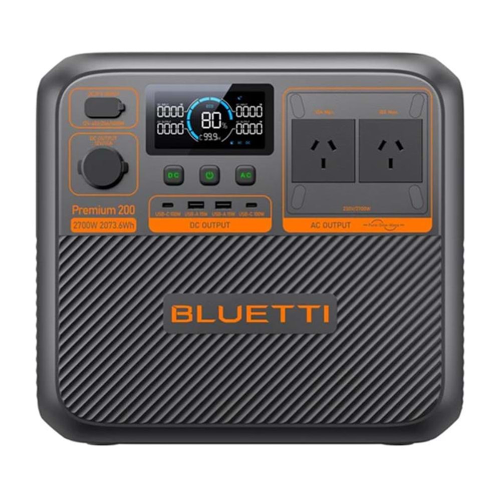 BLUETTI PREMIUM 200V2 2700W 2073WH TAŞINABİLİR GÜÇ İSTASYONU 