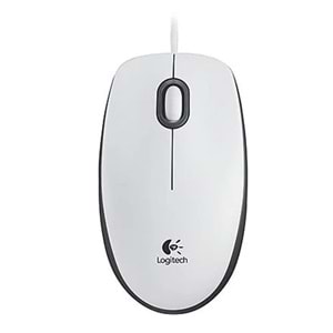 LOGITECH M100 USB KABLOLU MOUSE BEYAZ 910-006764 