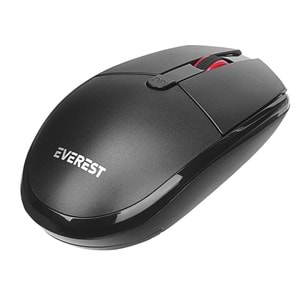 EVEREST SMW-86 USB SİYAH 2.4GHZ KABLOSUZ MOUSE 