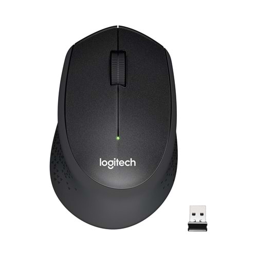 LOGITECH M330 KABLOSUZ SESSİZ USB OPTİK MOUSE SİYAH 910-004909 