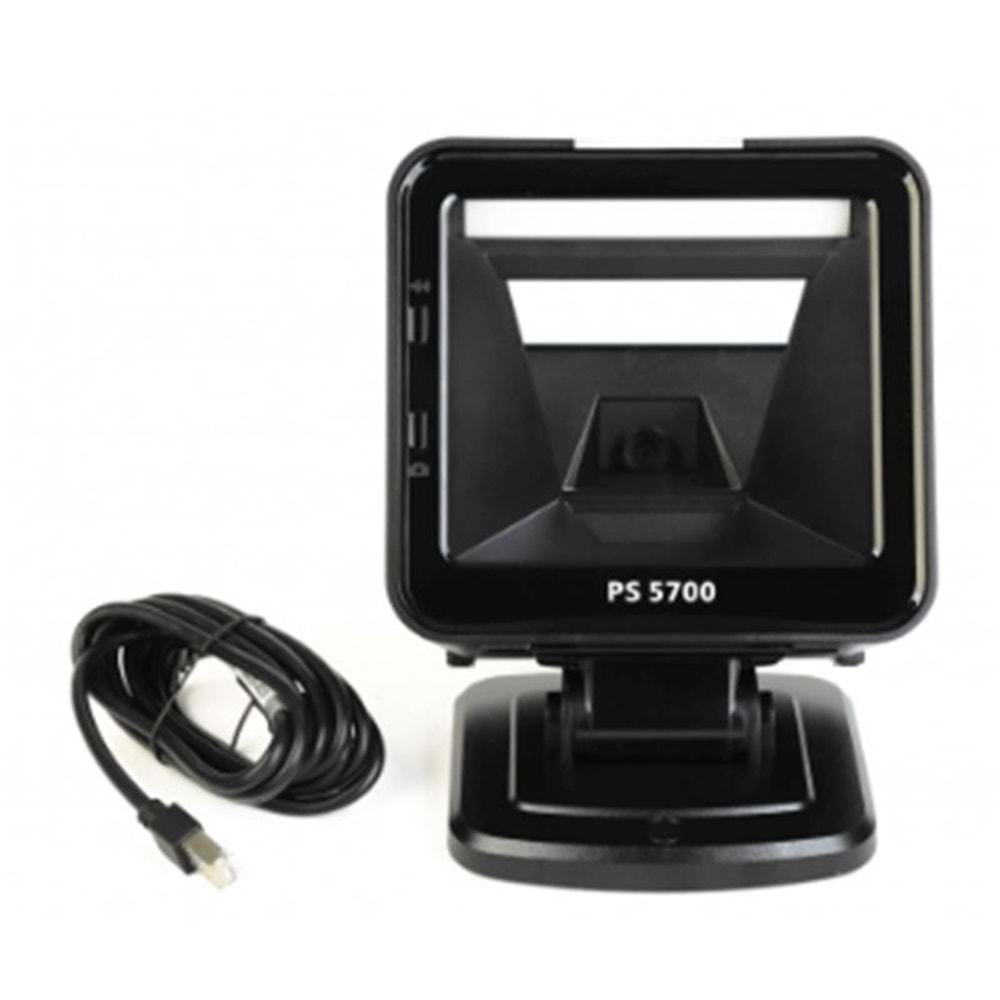 PERKON PS5700 2D KAREKOD KABLOLU USB MASAÜSTÜ BARKOD OKUYUCU+AYAKLI 