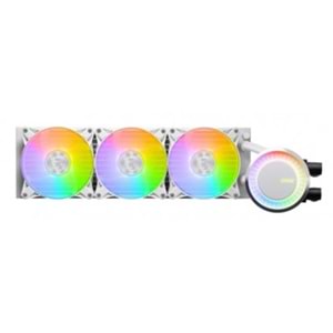 MSI MAG CORELIQUID E360 WHITE 360MM ARGB CPU SIVI SOĞUTUCU (LGA 1150/1151/1155/1156/1200/1700/AM5 UYUMLU) 