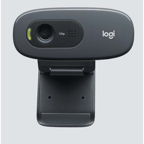 LOGITECH C270 HD 720P MIKROFONLU WEBCAM SİYAH 960-001063 