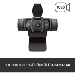 LOGITECH C920S HD PRO WEBCAM SİYAH 960-001252 