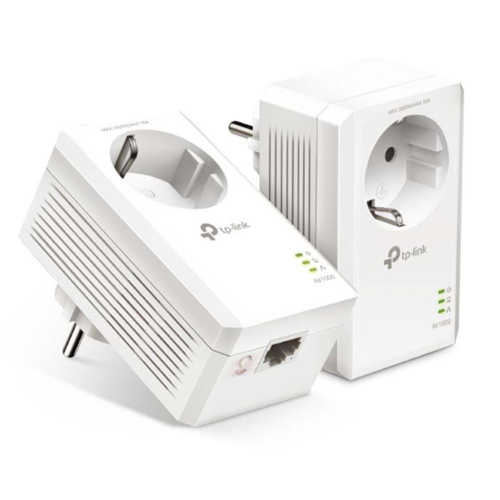 TP-LINK TL-PA7017P KIT AV1000 GIGABIT POWERLINE GENISLETICI 