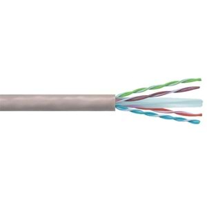 HCS U/UTP 500 METRE HALOJEN FREE (LS0H) 250MHZ GRI RENK CAT6 KABLO (H06-00402-DP0-FV) 