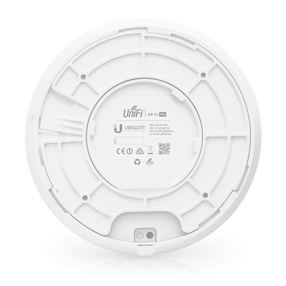 UBIQUITI UAP-AC-PRO 2.4/5GHZ DUAL BAND 3X3 MIMO 1750MBPS İÇ ORTAM TAVAN TİPİ ACCESS POINT (ADAPTÖRLÜ) 