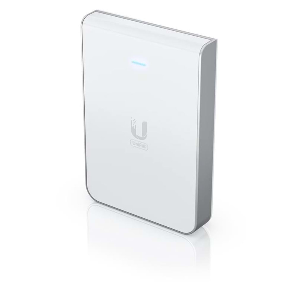 UBIQUITI U6-IW 2.4/5GHZ DUALBAND WIFI6 4X4 MU-MIMO 4.8GBPS 5.9 DBI İÇ ORTAM DUVAR TİPİ ACCESS POINT(ADAPTÖRSÜZ) 
