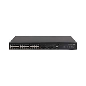 H3C S5024PV3-EI 24 PORT GIGABIT + 4X1GB SFP UPLINK YÖNETİLEBİLİR L2 RACKMOUNT SWITCH(9801A1QT) 