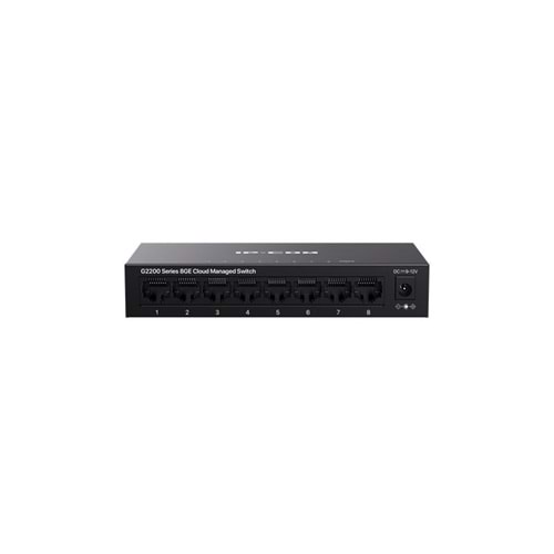 IP-COM G2208D 8 PORT GIGABIT CLOUD YÖNETİLEBİLİR METAL KASA SWITCH 