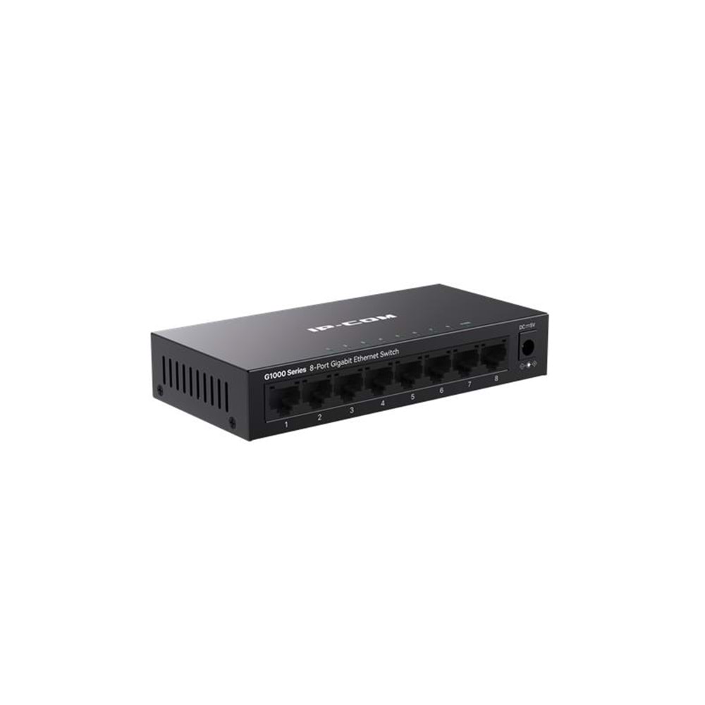 IP-COM G1008M 8 PORT GIGABIT METAL KASA SWITCH 