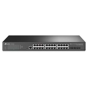 TP-LINK OMADA TL-SG3428X 24 PORT GIGABIT+4X10GIGABIT SFP+ UPLINK L2+ YÖNETİLEBİLİR RACKMOUNT SWITCH 