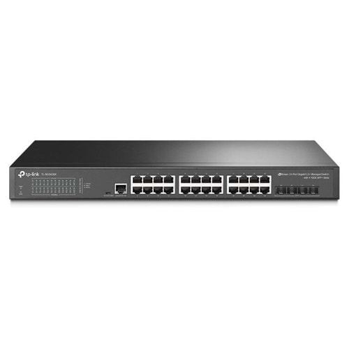 TP-LINK OMADA TL-SG3428X 24 PORT GIGABIT+4X10GIGABIT SFP+ UPLINK L2+ YÖNETİLEBİLİR RACKMOUNT SWITCH 