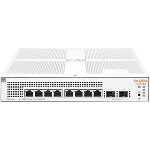 HPE ARUBA ION 1930 JL681A 8 PORT GIGABIT POE + 2XSFP UPLINK YÖNETİLEBİLİR 124W POE SWITCH 