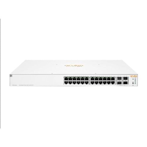 HPE ARUBA ION 1930 JL683B 24 PORT GIGABIT+4X10GB SFP+ UPLINK YÖNETİLEBİLİR 195W POE RACKMOUNT SWITCH 