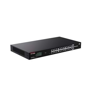 IP-COM G2228P-24-410W 24 PORT GIGABIT+2XRJ45/SFP UPLINK 370W POE CLOUD YÖNETİLEBİLİR RACKMOUNT SWITCH 