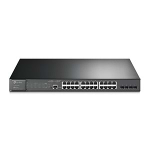 TP-LINK OMADA TL-SG3428MP 24 PORT GIGABIT+4X1GB SFP UPLINK L2+ 384W POE YÖNETİLEBİLİR RACKMOUNT SWITCH 