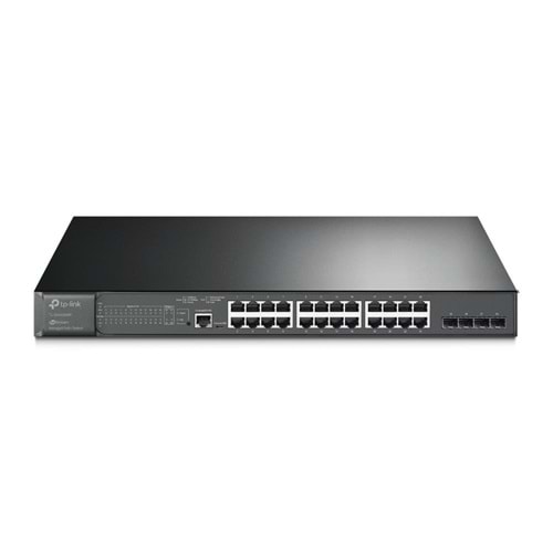 TP-LINK OMADA TL-SG3428MP 24 PORT GIGABIT+4X1GB SFP UPLINK L2+ 384W POE YÖNETİLEBİLİR RACKMOUNT SWITCH 