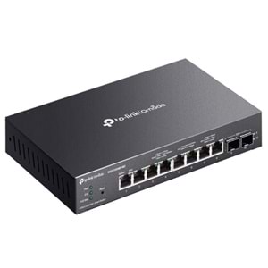 TP-LINK OMADA SG2210XMP-M2 8 PORT GIGABIT + 2X10G SFP YÖNETİLEBİLİR 160W POE SWITCH 